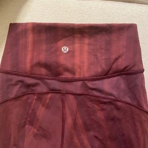 Lululemon Wunder Under leggings